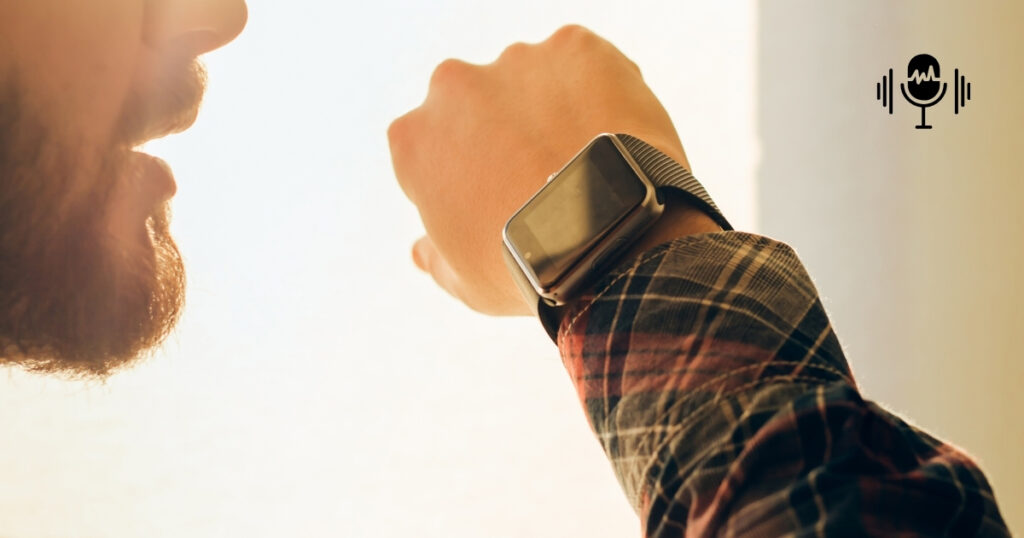 voice and audio control in wearables tech design